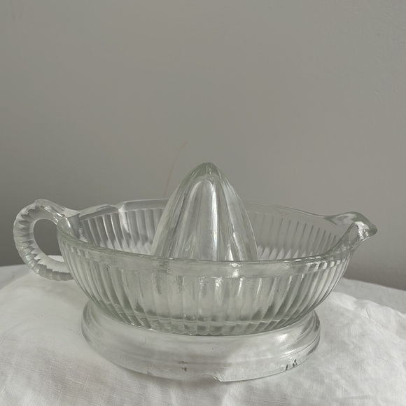 Antique Glass Juicer - Picture 3 of 5